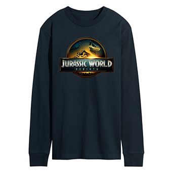 Men's Jurassic World Rebirth Logo Long Sleeve Graphic Tee