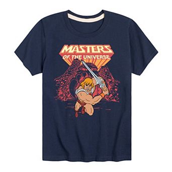 Boys 8-20 Master Of The Universe He-Man Pose Graphic Tee