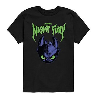 Boys 8-20 How To Train Your Dragon Night Fury Graphic Tee
