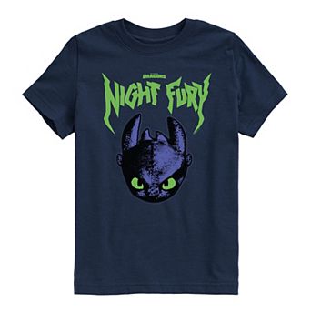 Boys 8-20 How To Train Your Dragon Night Fury Graphic Tee