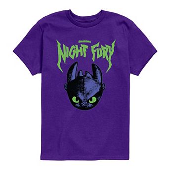 Boys 8-20 How To Train Your Dragon Night Fury Graphic Tee