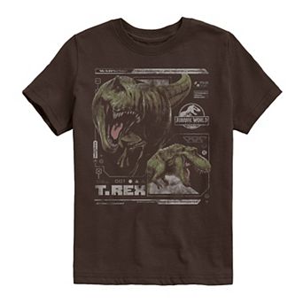 Boys 8-20 Jurassic World Rebirth T-Rex Graphic Tee