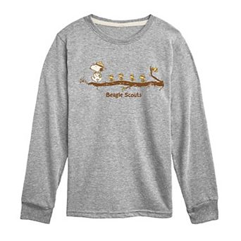 Boys 8-20 Peanuts Beagle Scouts Long Sleeve Graphic Tee