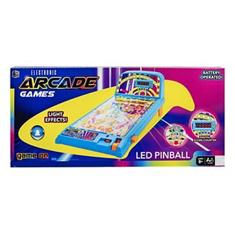 RMS LED Electronic Arcade Pinball Game with Light Effects