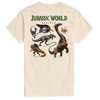 Big & Tall Jurassic World Rebirth Dinosaur Graphic Tee