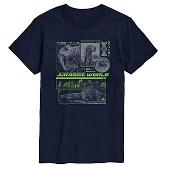 Big & Tall Jurassic World Rebirth Graphic Tee