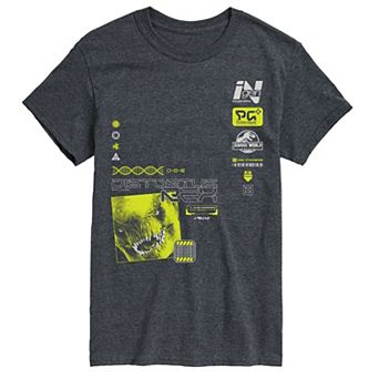 Big & Tall Jurassic World Rebirth Distortus Icons Graphic Tee