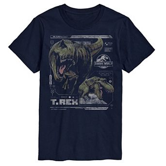 Big & Tall Jurassic World Rebirth T-Rex Graphic Tee