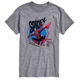 Men's Marvel Spider-Man Spidey Swing On Graphic Tee