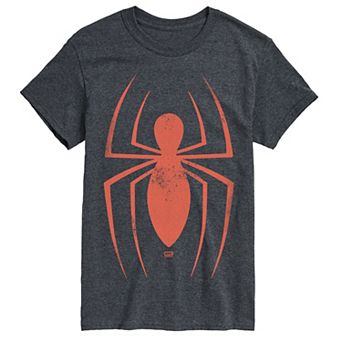 Men's Marvel Spider-Man Distressed Symbol Graphic Tee