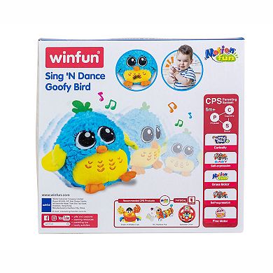 Winfun Sing 'N Dance Goofy Bird Plush Toy