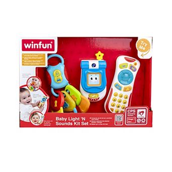 Winfun 3 pc Baby Light 'N Sounds Kit Set
