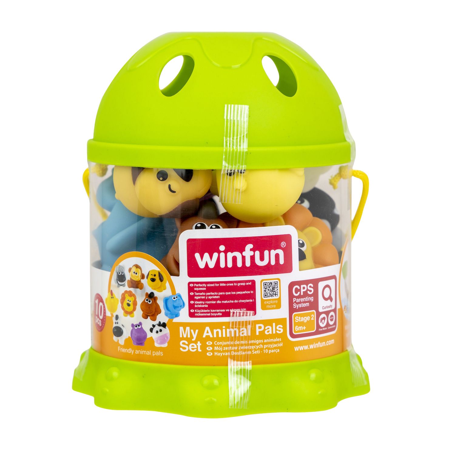 Детский игровой набор Winfun My Animal Pals 10 pc Bath Playset — фото 1
