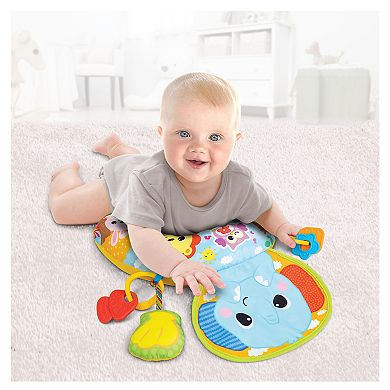 Winfun Jungle Fun 2-in-1 Support Tummy Time Pillow