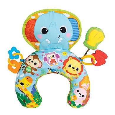 Winfun Jungle Fun 2-in-1 Support Tummy Time Pillow