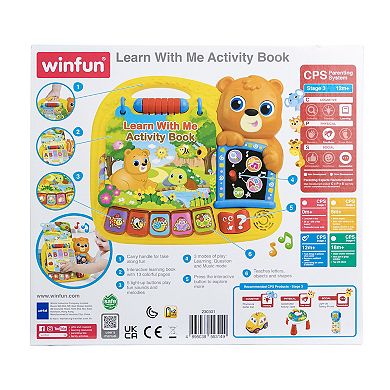 Winfun Interactive Learn with Me Activity Book