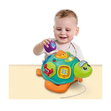 Winfun Bilingual Pull Along Sort 'N Learn Turtle Toy