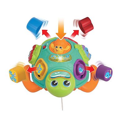Winfun Bilingual Pull Along Sort 'N Learn Turtle Toy
