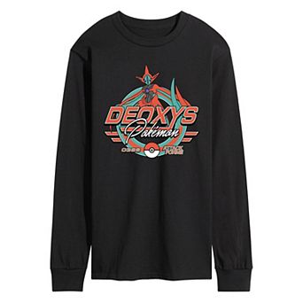 Men's Pokémon Deoxys Long Sleeve Graphic Tee