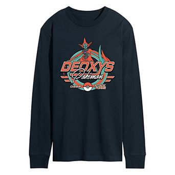 Men's Pokémon Deoxys Long Sleeve Graphic Tee