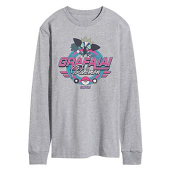 Men's Pokémon Grafaiai Racing Long Sleeve Graphic Tee