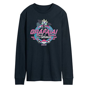 Men's Pokémon Grafaiai Racing Long Sleeve Graphic Tee