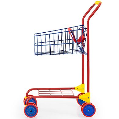 Bayer Shopping Cart Basket Grocery Pretend Play Toy