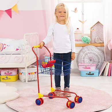 Bayer Shopping Cart Basket Grocery Pretend Play Toy