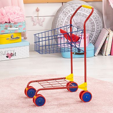 Bayer Shopping Cart Basket Grocery Pretend Play Toy