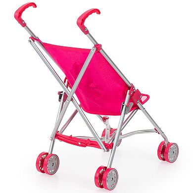 Bayer Doll Buggy Play Umbrella Stroller With Quick-Fold & Dual Wheels