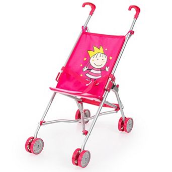 Bayer Doll Buggy Play Umbrella Stroller With Quick-Fold & Dual Wheels
