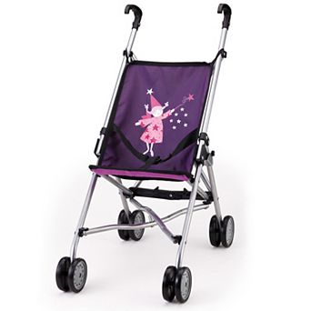 Bayer Doll Buggy Play Umbrella Stroller With Quick-Fold & Dual Wheels