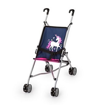 Bayer Buggy Stroller Accessory for Dolls with Sun Canopy & Foldable Design