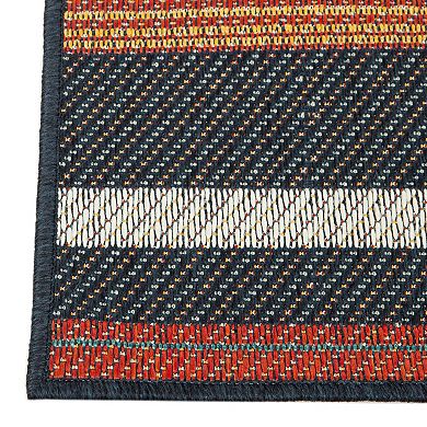 Sonoma Goods For Life® Broken Lines Indoor / Outdoor Area Rug