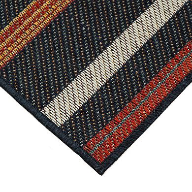Sonoma Goods For Life® Broken Lines Indoor / Outdoor Area Rug