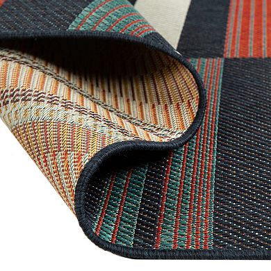 Sonoma Goods For Life® Broken Lines Indoor / Outdoor Area Rug