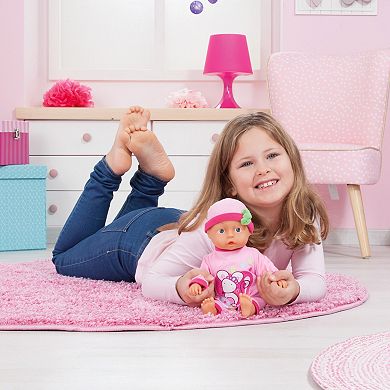 Bayer First Words Baby Doll Interactive Mouse with Pacifier & Cap