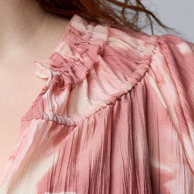 Plus Size Simply Vera Vera Wang Flutter Sleeve Blouse