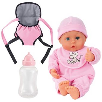 Bayer My First Words Baby Doll Carrier Set