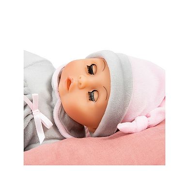 Bayer First Words Baby Doll With Sounds & Accessories