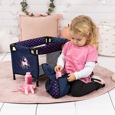 Bayer Doll Travel Set Sleep & Feeding Care Accessories For Dolls