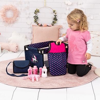 Bayer Doll Travel Set Sleep & Feeding Care Accessories For Dolls
