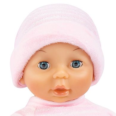 Bayer My First Baby Soft Body Doll With Sleepy Eyes & Cozy Onesie