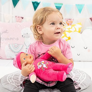 Bayer My First Baby Doll with Matching Cap & Sewn Hands