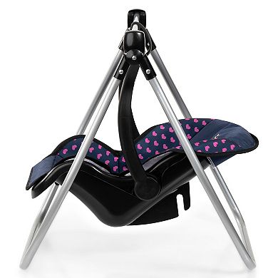 Bayer 11-pc. Stroller Set with Swing, Bag, Changing Mat & Feeding Accessories for Dolls