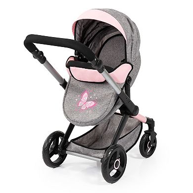 Bayer 10-pc. Pram, Bed, Handbag, Feeding & Care Accessories for Dolls Set