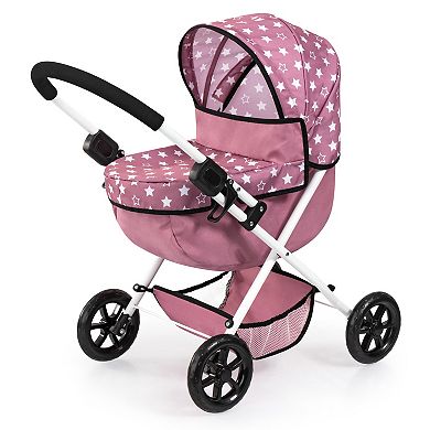 Bayer 3-pc. Folding Pram, Highchair & Shoulder Bag Accessory Set for Dolls