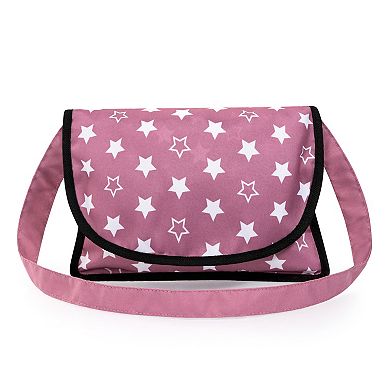 Bayer 3-pc. Folding Pram, Highchair & Shoulder Bag Accessory Set for Dolls