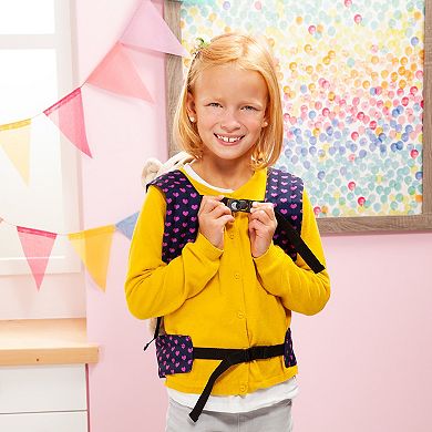 Bayer Doll Carrier with Adjustable Straps & Unicorn Design for Dolls