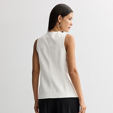 Women's Nine West V-Neck Longline Vest